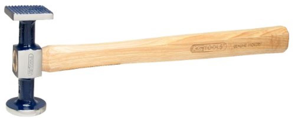 KS Tools Coarse Flat Round/Square Bumping Hammer