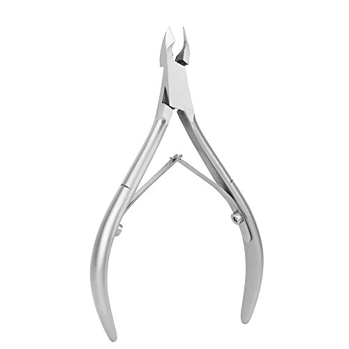 BEZOX Cuticle Nipper Clipper - Stainless Steel Professional Cuticle Cutter Trimmers - Full Jaw(6mm)