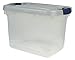 Rubbermaid 1785782 Roughneck Clear Tote, 19-Quart, 8 Pack