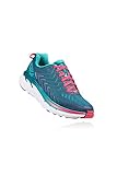 Hoka One One Womens Clifton 4 Blue Coral/Ceramic Running Shoe - 8
