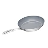 Chantal SLIN63-24C 21-Steel Induction Ceramic Coated Fry Pan, 10-Inch
