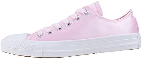 pink and white chuck taylors