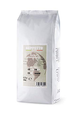 GEPPETTO Miscela Tradizionale 80% Robusta – 20% Arabica Kaffeebohnen, italienischer Caffè (6kg) – Bild 3
