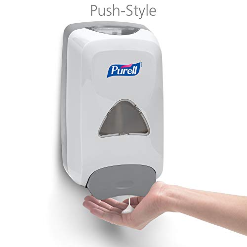 PURELL FMX12 PushStyle Hand Sanitizer Foam Dispenser, Dove Grey, for
