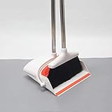 Ffrzd Lobby Dustpan And Brush With Self-Closing Lid