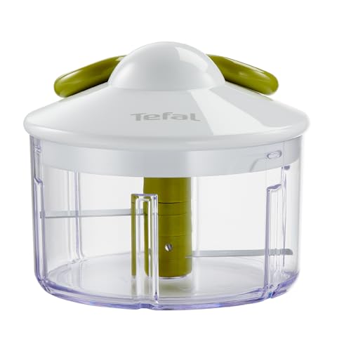 Hachoir manuel 5 secondes, 500 ml, Système de coupe breveté, Lames en acier inoxydable, Fermeture sécurisée, Poignée ergonomique, Cuisine rapide et facile K1330404