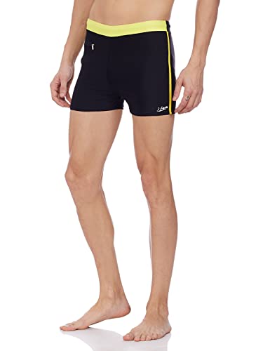 I-Swim Mens Costume Is-010 Size 2Xl Black/Red With Is-010 Size 2Xl Black/Yellow Pack Of 2 And Earplug Is-406 3
