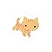 We-buys Cute Cats Stickers Transparent Diary Scrapbooking Labels Decorative Tags 80 Pcs