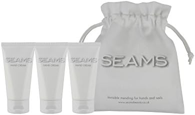 SEAMS Non-Greasy Hand Cream in Cotton Bag, White, 150 Gram