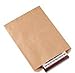 A1 Bakery Supplies Flat Merchandise Bags 100 Pack - 6 x 9 inches Brown Solid Kraft Paper Bags - Wedding, Birthday, Baby Shower - Made in USA