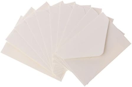 flyWANG 50pcs/lot Craft Paper Envelopes Vintage European Style Envelope for Card Scrapbooking Gift