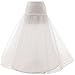 Changjie Women's a Line Floor Length Wedding Dress Underskirt Petticoats Slips White