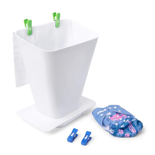 TinyTide Cloth Diaper Spray Shield Bucket for Toilet - RinseBuddy photo 8