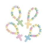 Stretchable Candy Cross Bracelets, 12 Count