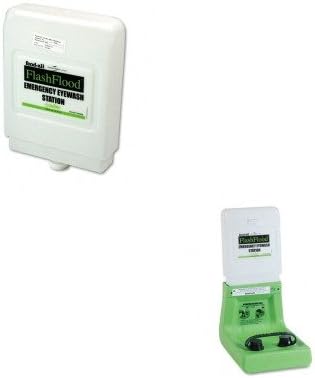 KITFND320004000000FND320004010000 - Value Kit - Eyesaline Premixed Solution Refill Cartridge for Flash Flood Eye Wash Station (FND320004010000) and Eyesaline flash flood hands-free eye wash station (FND320004000000)