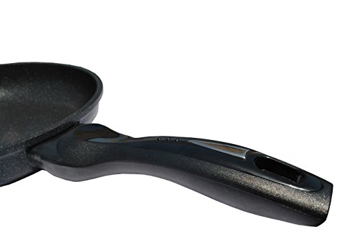 10" Alpha Frying Pan, with Stone Ceramic Marble Coated Cast Aluminium Non-Stick Frying Pan from Korea PFOA FREE - Thumbnail 4