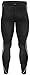 New 011 Skin Tights Compression Leggings Base Layer Black Running Pants Mens