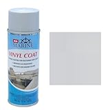 SEM M25193 Marine Light Grey Vinyl Coat Vinyl and Plastic Repair Coating for Marine Vinyl