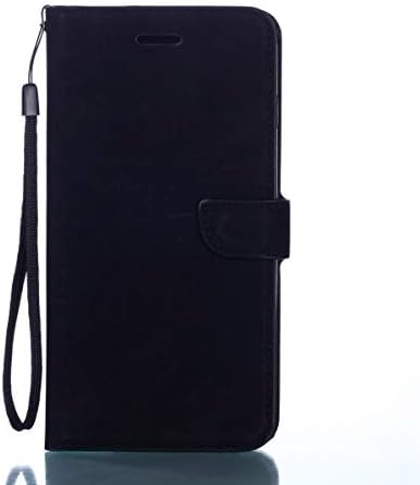 SDB Huawei Mate 20 Pro Wallet Case Flip Kickstand Cloth Texture Card Holder Cover with Strap