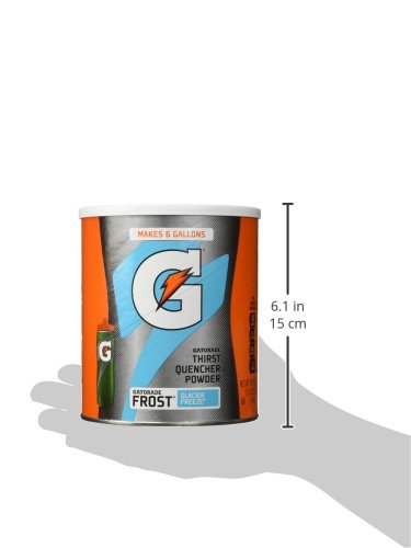 GATORADE THIRST QUENCHER, FROST GLACIER FREEZE, 51 OUNCE POWDER