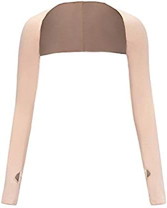 Women Cooling Shawl Arm Sleeve with Finger Hole, Super Comfortable & Breathable, Anti-UV, Ladies Sun Protection Cooler Shrug