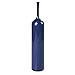 mDesign Extra Slim Compact Plastic Freestanding Toilet Bowl Brush and Holder for Bathroom Storage and Organization - Sturdy, Deep Cleaning, Covered Brush - Navy Blue