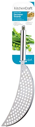 Stainless Steel Crescent Shaped Pan Drainer