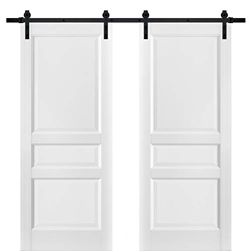 해외구매대행 Sliding Double Barn Doors 72 X 80 With Hardware