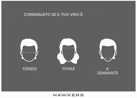 Occhiali da sole HARLOW per uomini e donne