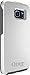 OtterBox Symmetry Series for Samsung Galaxy S6 - Retail Packaging - Glacier (White/Gunmetal Grey)