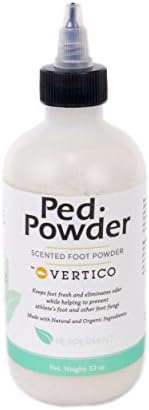 Ped Powder Organic Foot Powder By Vertico Footwear Company (Peppermint)