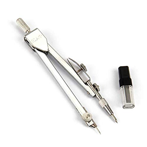 image for Lovewe_School Supplies Stainless Steel Drawing Compass,Lovewe Compass 