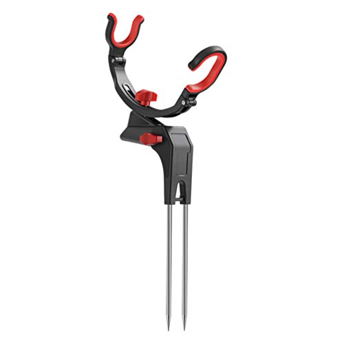 BESPORTBLE Edelstahl Rutenständer Rutenhalter für Bankangeln Verstellbarer Angelrutenhalter Universal Angelunterstützung