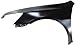 Crash Parts Plus Front Driver Side Primed Fender Replacement for 2003-2007 Honda Accord Sedan