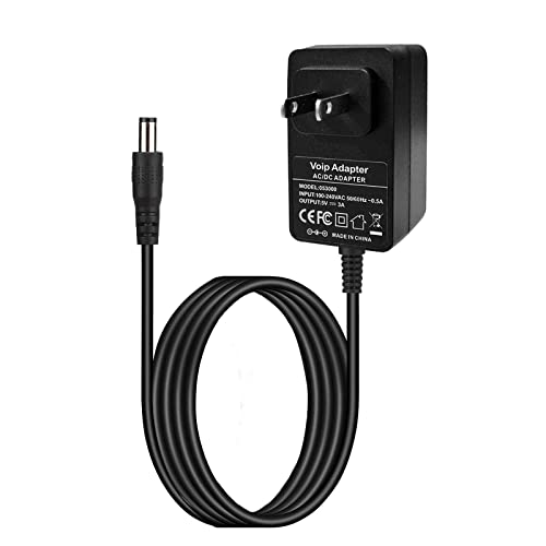 Polycom Bloc D’Alimentation Universel 5V 15W – Compatible VVX 150, 250, 350, 450 (2200-48871-125), Chargeur EU/ANZ