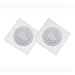 THONSEN 25PCS 13.56MHz Blank NFC Stickers(Round 25mm) - NTAG213 Chip, Works with All Android NFC Smartphones and Devices