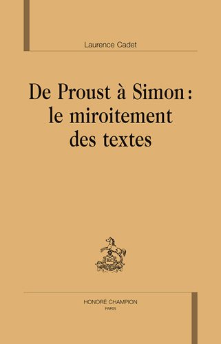 De Proust à Simon