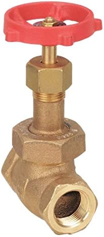 Milwaukee Valve Class 150 Globe Valve, FNPT x FNPT, Bronze, 1/2" Pipe Size - Valves 590T 1/2-1 Each