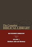 Complete Biblical Library: New Testament Commentary, Matthew-John and Harmony by