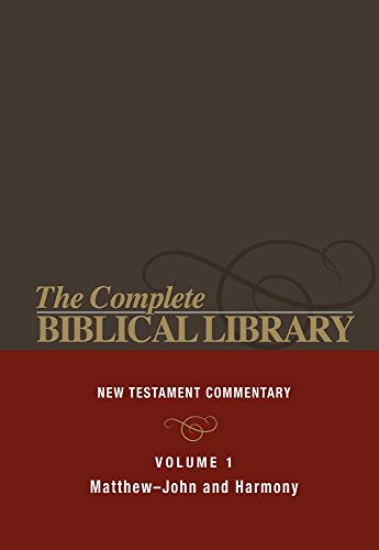 Complete Biblical Library: New Testament Commentary, Matthew-John and Harmony by Ralph W. Harris
