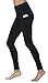 HKJIEVSHOP High Waist Yoga Pants, Pocket Yoga Pants Tummy Control 4 Way Stretch Running Pants Workout Leggings