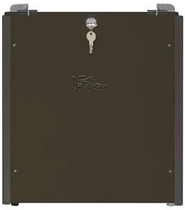 PlexiDor Performance Pet Doors Sliding Track with Flip Lock, Medium, Bronze by PlexiDor Performance Pet Doors