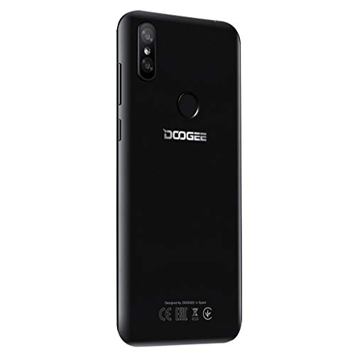 2019 DOOGEE Y8 3GB+16GB Unlock Smartphone Android 9.0 4G LTE 6.1" FHD 19:9 3400mA (Black)