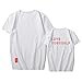 Kpop Love Yourself World World Tour Same T-Shirt Jimin Suga V Tee Shirt M White A