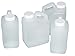 Jug, 1 Gallon, Wide Mouth, F-Style, plastic, natural color, Pack of 4