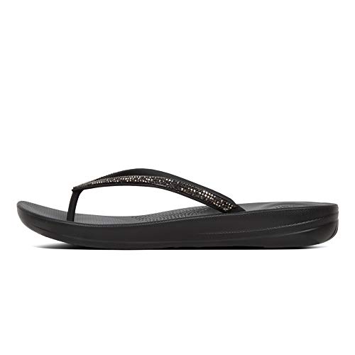 Women's FitFlop, iQushion Flip-Flop 9 BLACK
