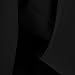 Urban CoCo Women's Knee Length Casual Work 2024 Fall Elastic Waist A Line Midi Skirt with Pocket Black