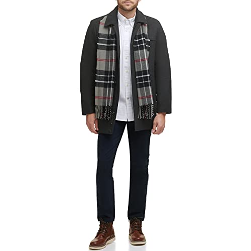 dockers wool scarf coat