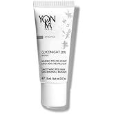 Yonka Glyconight 10% Peel Masque, Travel Size | Anti-Aging Face Mask, Skin Renewal for Wrinkles and Pore Reduction, Glycolic Acid, 0.57 oz