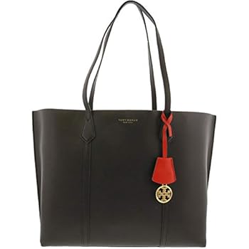Tory Burch Perry Triple Compartment Tote in Black